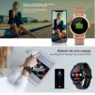 SMA-R2 Smart Watch 1.3" IPS Screen, IP65 Waterproof, Rose Gold Strap - 6