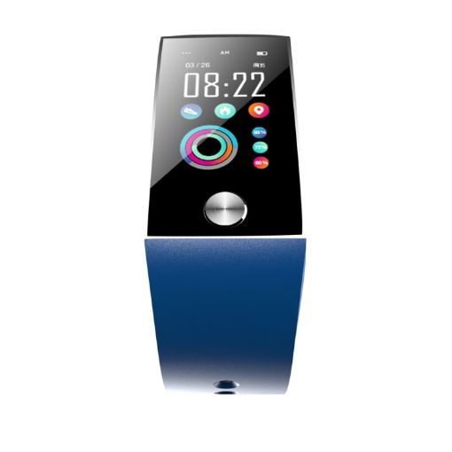 S28 1.14" TFT Smartwatch, IPX67 Waterproof, Heart Rate & Sleep Monitor, Blue - 1