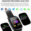 Smart Bracelet: 1.3" TFT Screen, Heart Rate & Sleep Monitoring, Black - 9