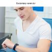 115Plus Smart Bracelet - OLED Screen, Heart Rate & BP Monitor, Purple - 7