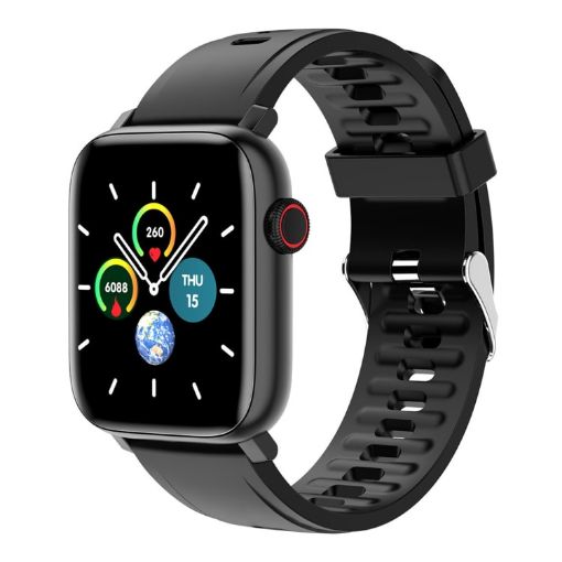 SE02 Bluetooth Smart Sports Watch - Heart Rate, BP, Oxygen & Sleep Monitor - 1