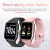 T98 1.4" Smart Watch Pink - IP67 Waterproof, Temp/Heart/BP Monitor - 4