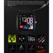 T98 1.4" Smart Watch Pink - IP67 Waterproof, Temp/Heart/BP Monitor - 6