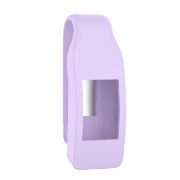 Silicone Clip Button Case for Fitbit Inspire/Inspire HR/Ace 2 - Light Purple - 1