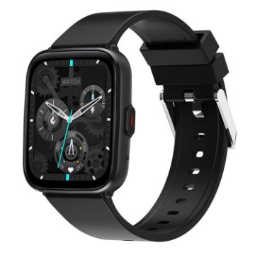 G12 Smart Watch 1.7" IPS Screen, Bluetooth Calling, Temp Monitor (Black) - 1