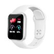 Y68 1.44" Smart Watch - Heart Rate, BP, Blood Oxygen Monitor (White) - 1
