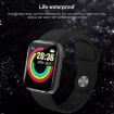 Y68 1.44" Smart Watch - Heart Rate, BP, Blood Oxygen Monitor (White) - 7