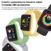 Y68M 1.44" Smart Watch - Heart Rate, BP, Oxygen Monitor (Baby Blue) - 5