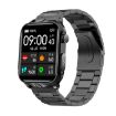 TK11P Smart Watch, 1.83" IPS, IP68 Waterproof, ECG, Stress Monitor, Black - 1