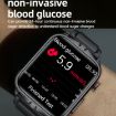 TK11P Smart Watch, 1.83" IPS, IP68 Waterproof, ECG, Stress Monitor, Black - 7