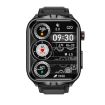 TK11P Smart Watch: 1.83" IPS, IP68, Leather Band, Stress/ECG Monitor (Black) - 2