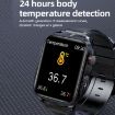 TK11P Smart Watch: 1.83" IPS Screen, IP68 Waterproof, ECG, Stress Monitor - 9
