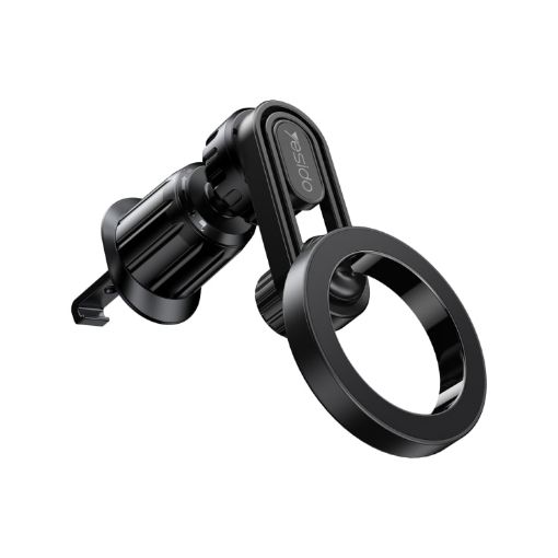 Yesido C157 Magnetic Car Air Vent Phone Holder - Black - 1