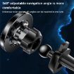Yesido C158 2 in 1 Magnetic Ring Car Phone Holder - Dashboard/Air Vent, Black - 9