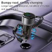 Yesido Y58 60W PD QC3.0 Dual Port Car Charger with USB-C & 8 Pin Cable - 7