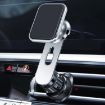 F23 Silver Magnetic Car Vent Phone Mount Bracket for Navigation - 1
