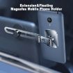 Magnetic Car Floating Screen Phone Holder F52 - Silver Navigation Mount - 8