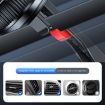 F73 MagSafe 360 Rotating Magnetic Car Phone Holder - Black - 5