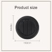 Ford Edge LHD Car Roof Air Conditioner Air Outlet Black - 3