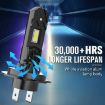 H7 Car LED Headlights & Fog Light Bulbs - 1 Pair - 3