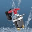 High Current 300A Silver Copper Battery Cut Off Switch 12V-36V Red Handle - 7