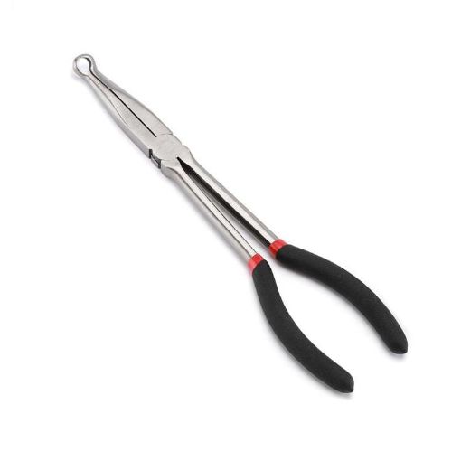 Extended Pointed Nose O-ring Pliers, 3/4 inch, Black - 1