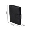 Antimagnet RFID Leather Wallet/Passport Package with Cowhide Card Slot - 2