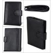Antimagnet RFID Leather Wallet/Passport Package with Cowhide Card Slot - 3