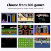 MK800 3" Macaron Mini Retro Handheld Game Console, 800 Games, AV Output - 4