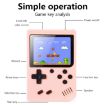 MK800 3" Macaron Mini Retro Handheld Game Console, 800 Games, AV Output - 5
