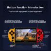 X7 Plus Retro Classic Handheld Game Console 5.1" HD, 8G Memory, Yellow/Red - 5