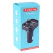 Dual USB Bluetooth FM Transmitter MP3 Player Car Kit, Hands-Free, Black - 5