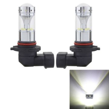 9005 Car Fog Lights 60W 1200LM 6000K 12V 12 XB-D LED 2PCS White - 1