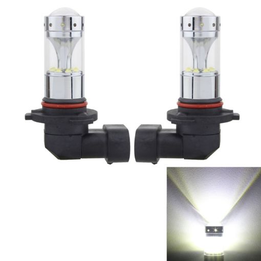 9005 Car Fog Lights 60W 1200LM 6000K 12V 12 XB-D LED 2PCS White - 1