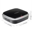 XJ-002 Smart Touch Air Purifier - Negative Ions Cleaner (Black) - 2