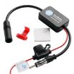 12V FM Antenna Signal Amplifier Booster for Car Marine Boat 330mm - 1