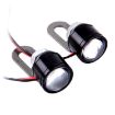 2 PCS 12V 3W White LED Strobe Lights for Motorcycle, 90cm Wire Length - 3