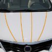12mm x 9.8m Yellow Car Self Adhesive Decorative Stripe Tape Line - 8