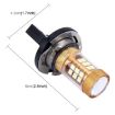 H15 10W 1300LM 6500K 28 SMD-3030 LED Car Fog Lights 12V White 2PCS - 5