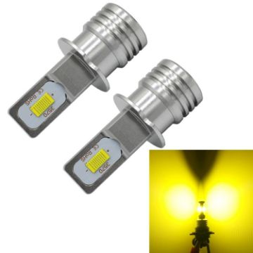 H3 72W 1000LM Yellow LED Car Fog Light Bulbs 6000-6500K 12-24V 2PCS - 1