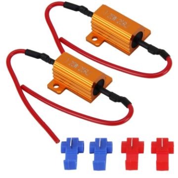 Car Canbus Error Canceller Decoder Load Resistor LED 25W 25 Ohm 2 PCS - 1