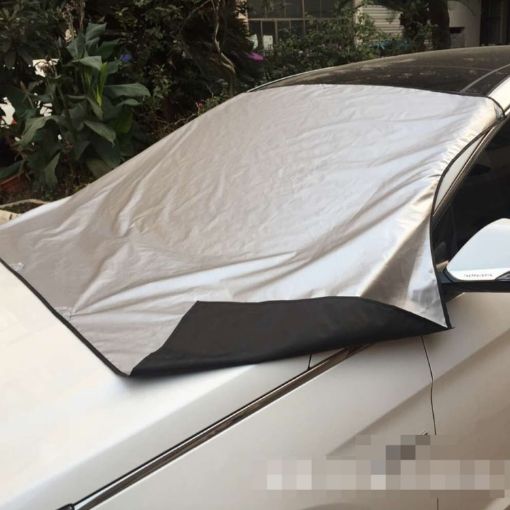 Magnetic Car Windshield Snow & Frost Cover 210x120cm Sunshade Shield - 1
