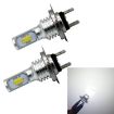 H7 LED Car Fog Bulbs 72W 1000LM 6000-6500K White Light 2 PCS DC 12-24V - 1