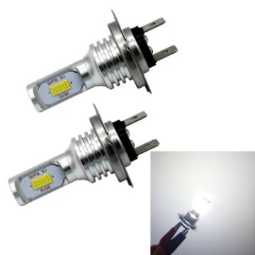 H7 LED Car Fog Bulbs 72W 1000LM 6000-6500K White Light 2 PCS DC 12-24V - 1