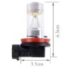 H8/H11 30W 350LM 6000K White LED Car Fog Light Bulbs, 2 PCS, DC 12V - 4