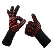 Silicone Cotton Microwave Gloves, 500C Heat Resistant, 32cm Length - 2