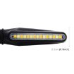 4 PCS DC 12V Motorcycle LED Turn Signal Indicator Yellow White Light - 5