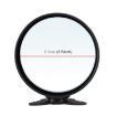 Adjustable 3R-044 Rear View Blind Spot Mirror - Wide Angle, Black - 3