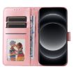 Xiaomi 14 Ultra Rose Gold Sunflower Embossed Leather Phone Case - 4