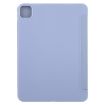 iPad Pro 13 2024 GEBEI Shockproof Leather Case Light Purple Holder - 3